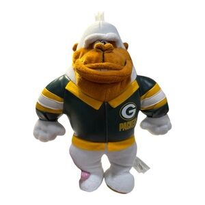 Vintage 2001 Green Bay Packers Gorilla Mascot Plush – Play By Play NFL Licensed